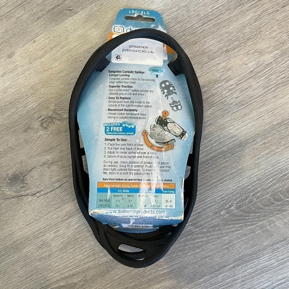 Due North Snow and Ice Cleats Everyday Traction Aids - Large/XL - Picture 4 of 4